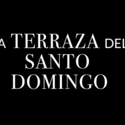 Logo La Terraza del Santo Domingo fondo negro